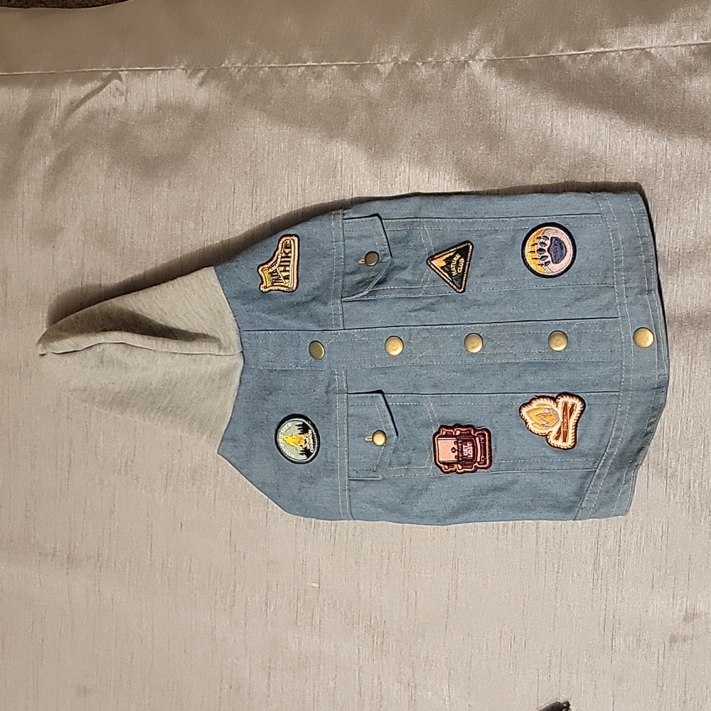 Pet denim jacket